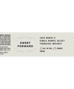 Jack Daniel’s Sweet Forward Single Barrel Select Tennessee Whiskey