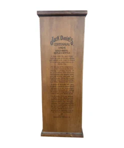 Jack Daniel's 1904 Gold Medal Replica 100th Anniversary Wooden Box Signed Bottle by Jimmy Bedford 1.75L