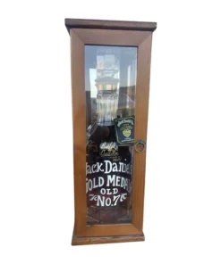 Jack Daniel's 1904 Gold Medal Replica 100th Anniversary Wooden Box Signed Bottle by Jimmy Bedford 1.75L